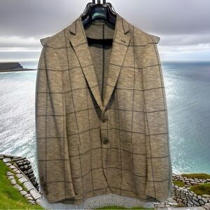 Peter Millar luxurious cotton-wool blend blazer - worn once only in a film shoot